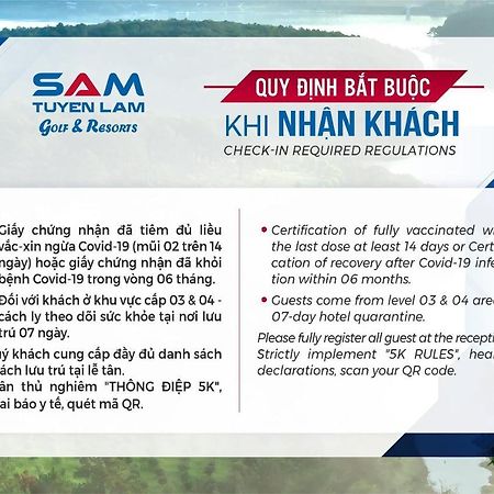 SAM Tuyen Lam Golf&Resorts Đà Lạt Exterior foto